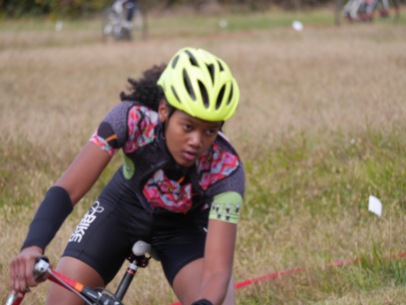Tamia brought her crit racing strength to the grass